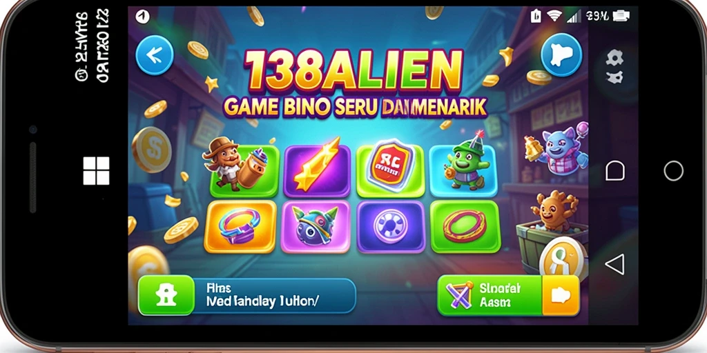 Screenshot gameplay Bingo 138ALIEN yang seru dan menantang.