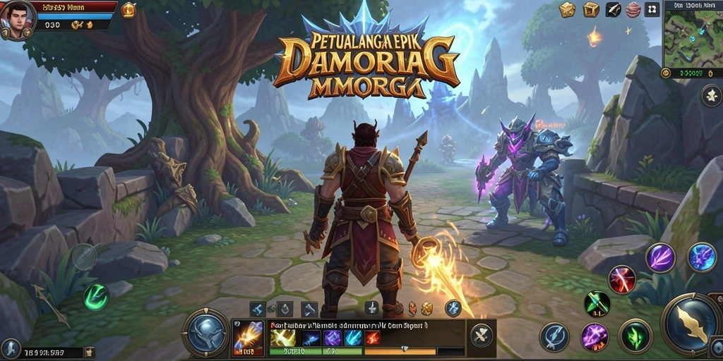 Pengalaman seru dalam gameplay MMORPG yang mendebarkan.