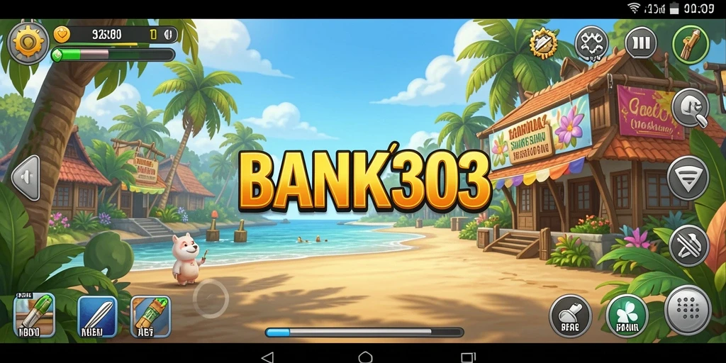 Screenshot menampilkan gameplay santai BANK303 yang mengasyikkan.
