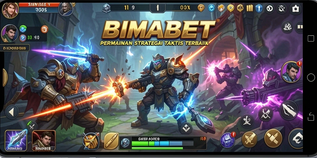 Tampilan menarik dari gameplay <strong>BIMABET</strong> yang menonjolkan strategi pertempuran.