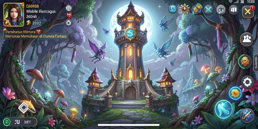 Gameplay intensif Tower Defense dengan strategi yang mendebarkan.