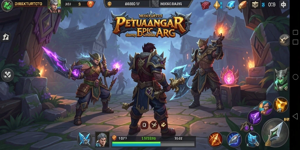 Screenshot menampilkan aksi gameplay seru dalam DIREKTURTOTO.