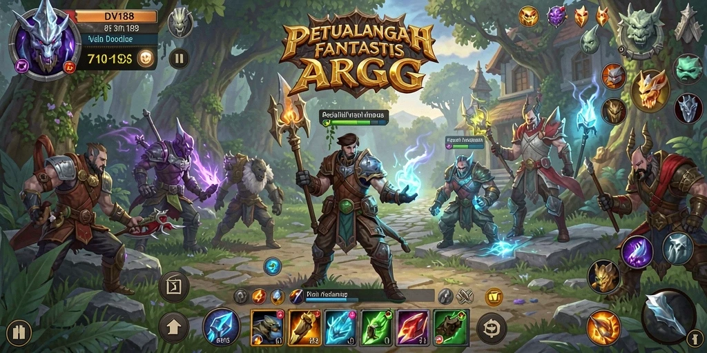 Gameplay seru dan menegangkan di dunia ARPG DV188.