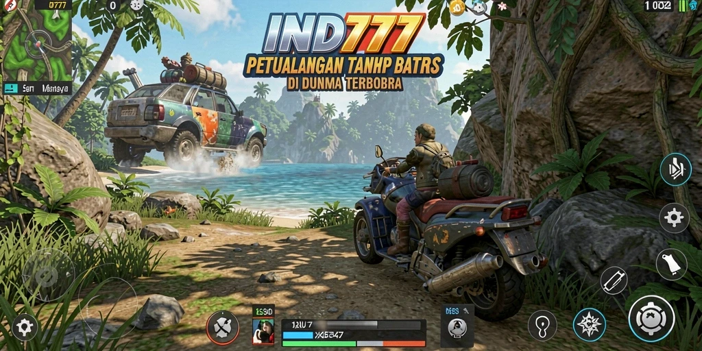 Gameplay mendalam dalam dunia terbuka yang luas dan penuh petualangan.