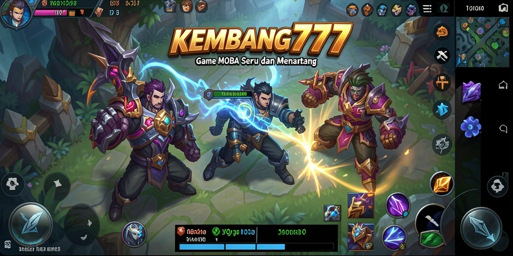 Gameplay seru KEMBANG777 memperlihatkan aksi MOBA yang mendebarkan.