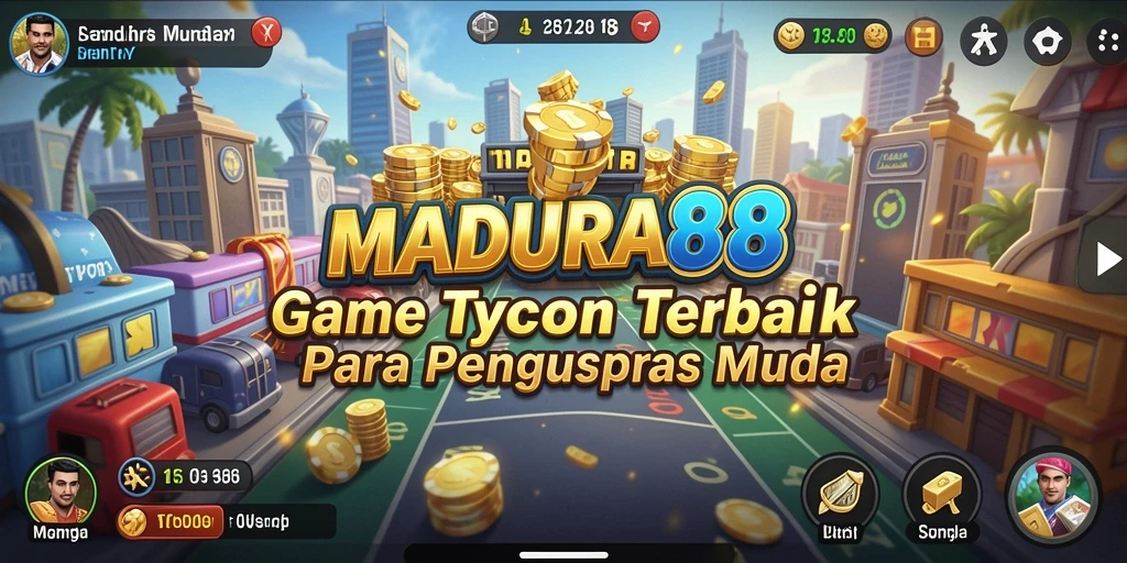 Tampilan gameplay MADURA88 yang dinamis dan menarik.