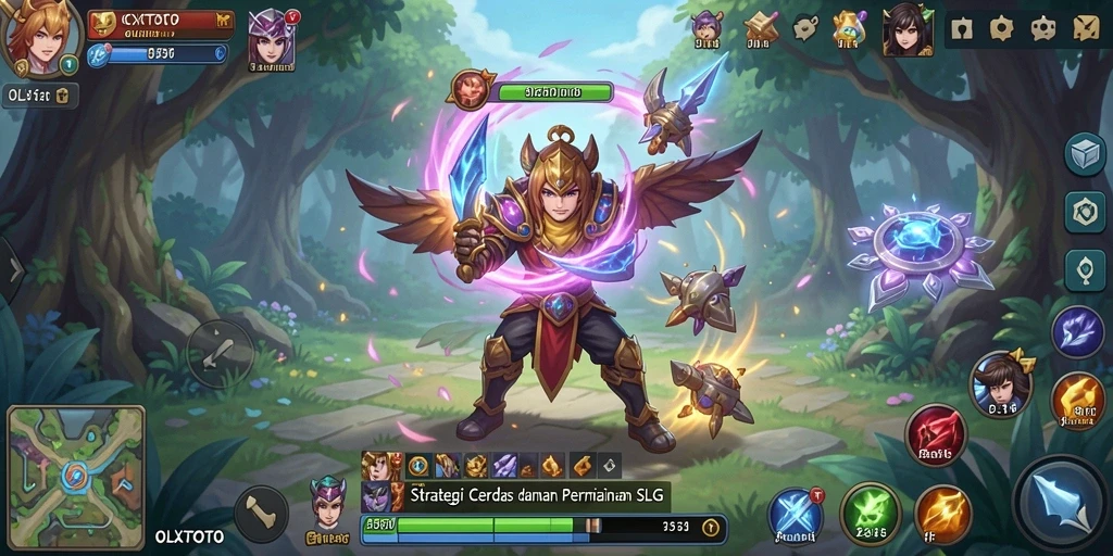 Tampilan gameplay menarik dan penuh strategi dari OLXTOTO.