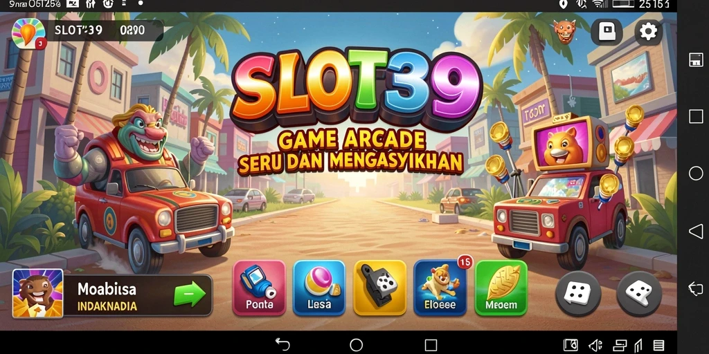 Tangkapan layar dari gameplay seru di SLOT39.