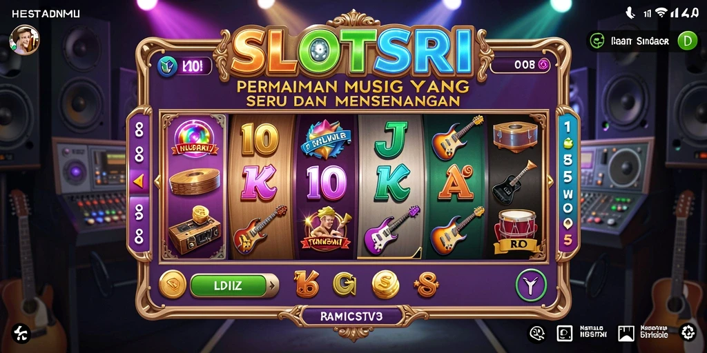 Gameplay seru SLOTSRI yang dipadukan dengan musik favorit.