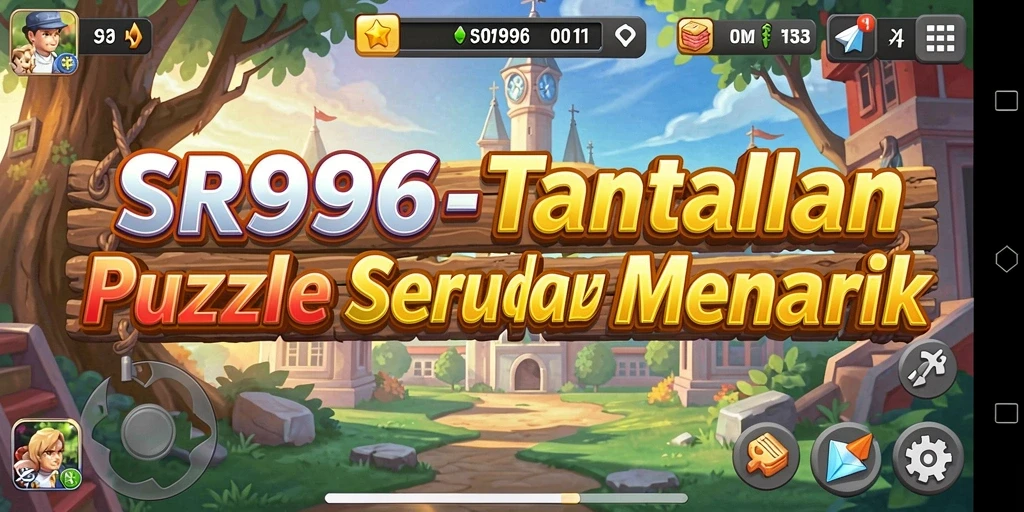 Tampilan gameplay SR996 yang penuh warna dan menantang.