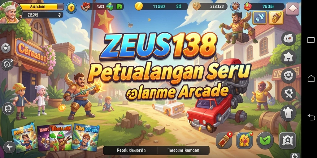 Tampilan gameplay seru dan menegangkan dari ZEUS138.